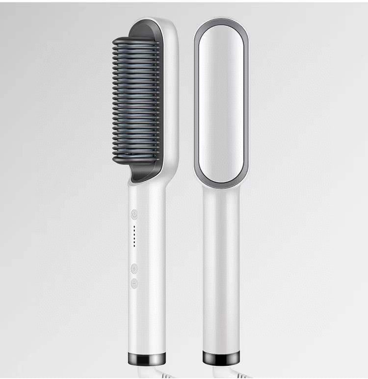 Electric Hair Straightener Hot Comb brush (anti-scalding)