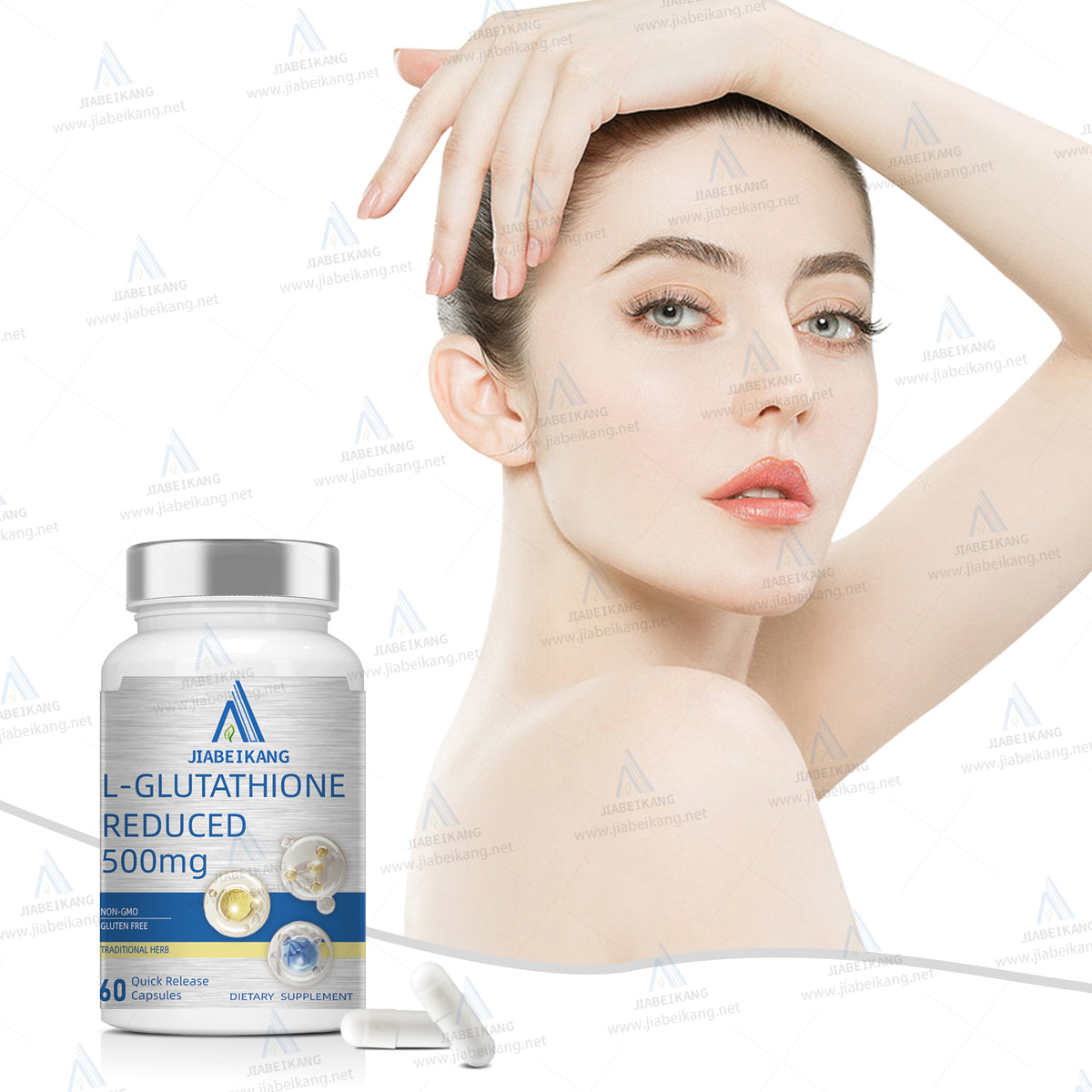 Liposomal Glutathione Capsules  Supplement With Collagen And Vitamin C Best Brightening Formula