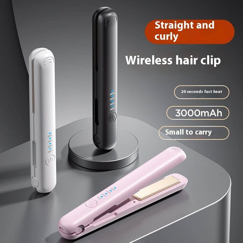 Wireless Hair Curler And Straightener (Dual-use)