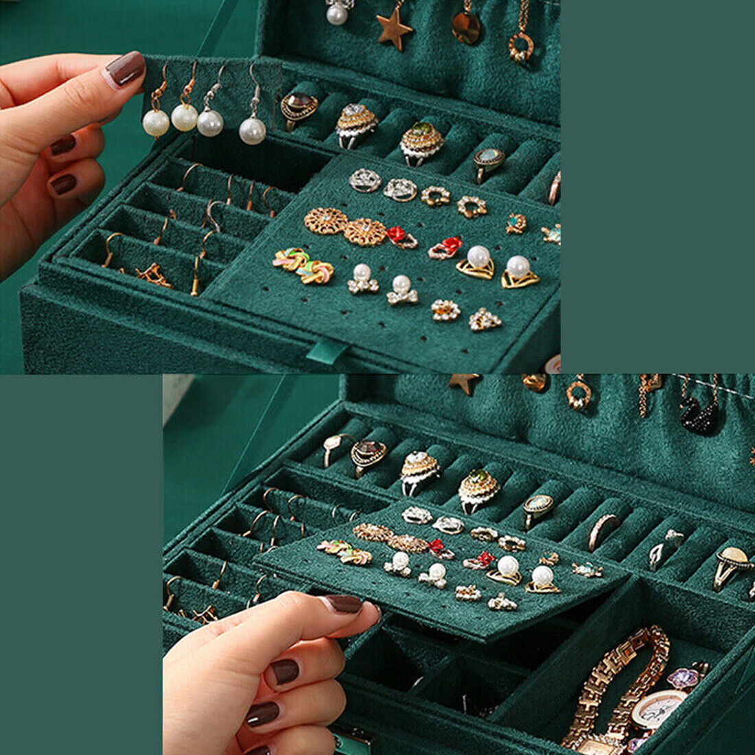 3 Layer Jewellery storage Box