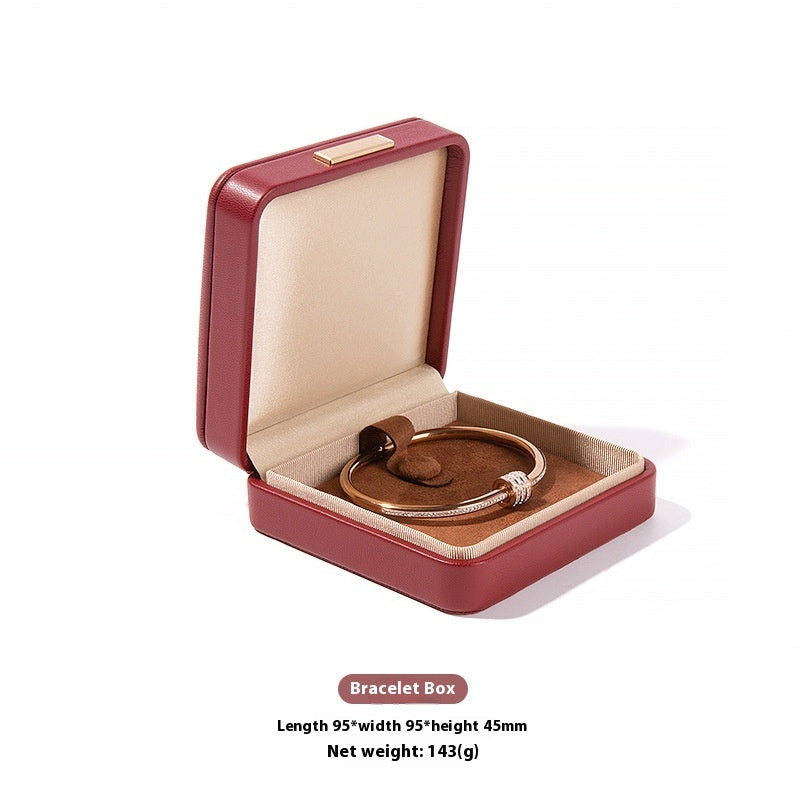 High-grade Leather Jewellery Gift Box