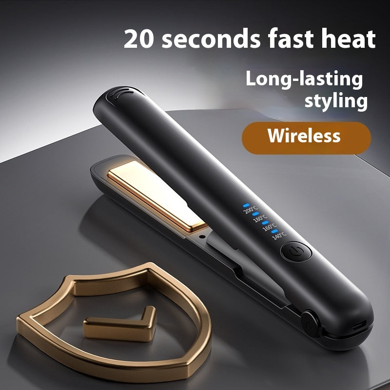 Wireless Hair Curler And Straightener (Dual-use)