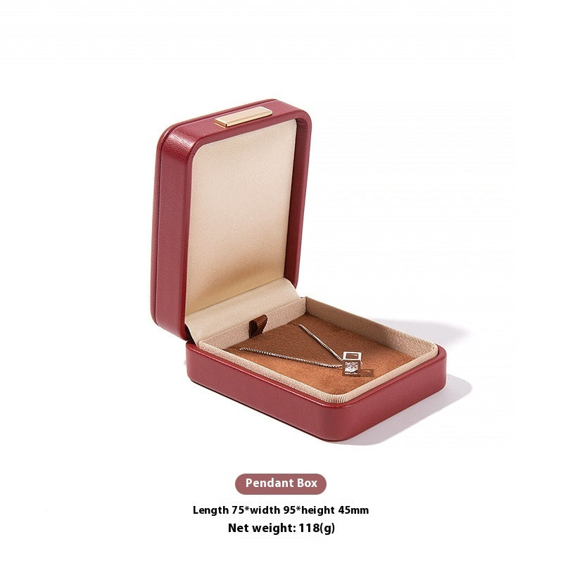 High-grade Leather Jewellery Gift Box