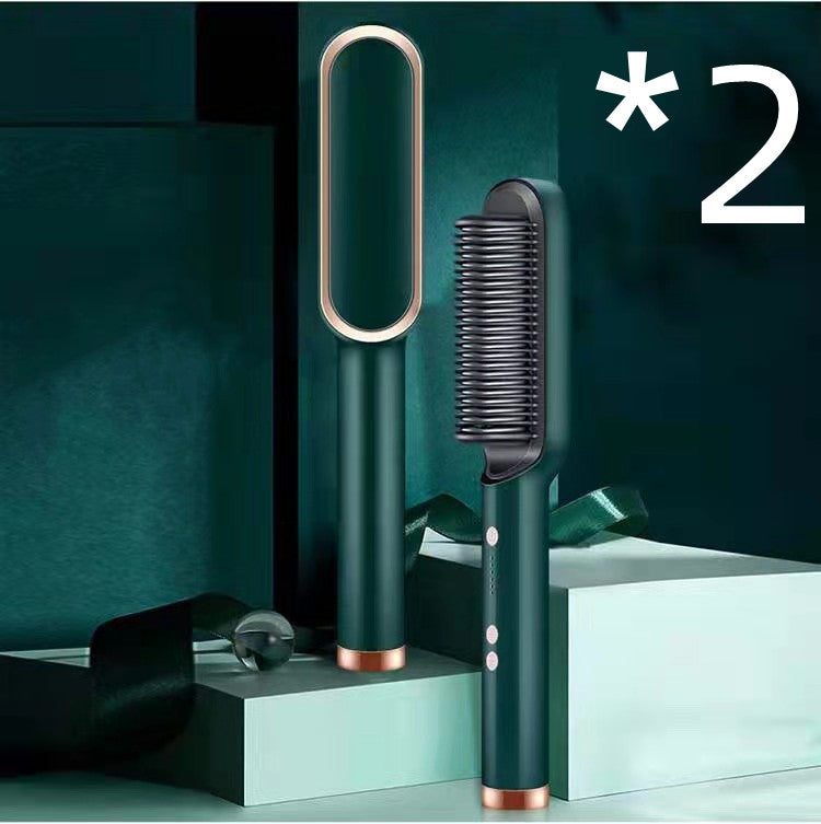 Electric Hair Straightener Hot Comb brush (anti-scalding)