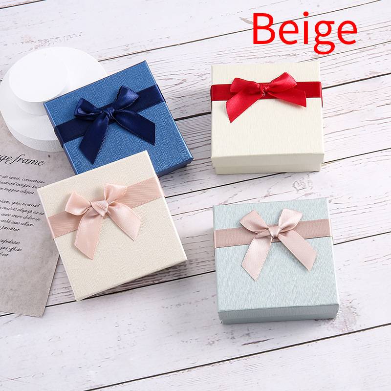 New Lenny Pattern Bow Jewellery gift Box
