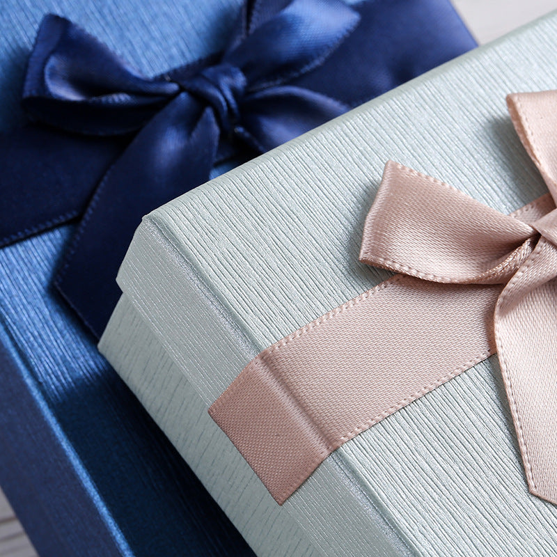 New Lenny Pattern Bow Jewellery gift Box