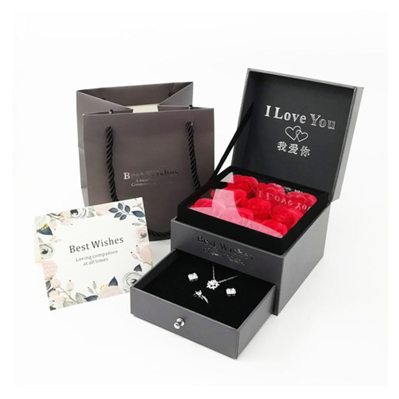 Eternal Rose jewellery gift box