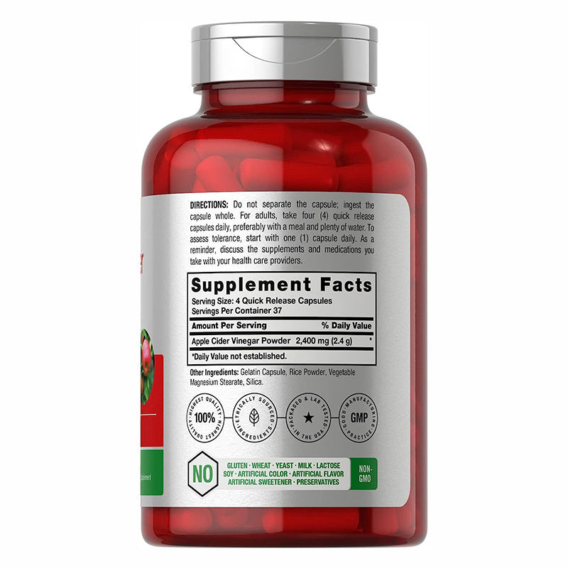 Apple cider vinegar capsules
