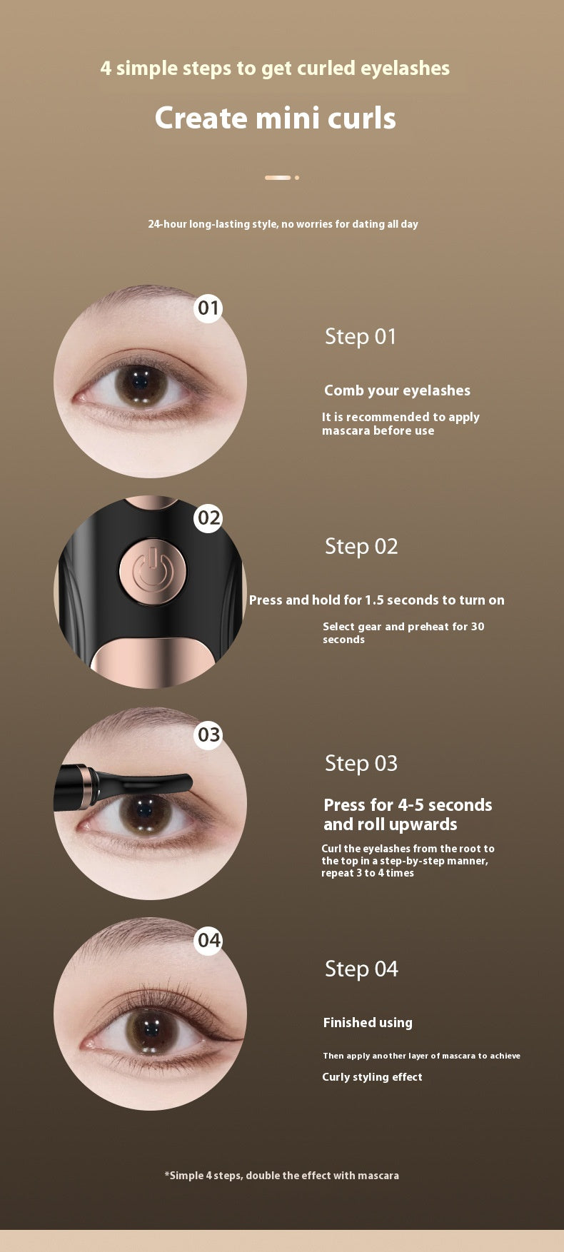 Electric Eyelash Curler