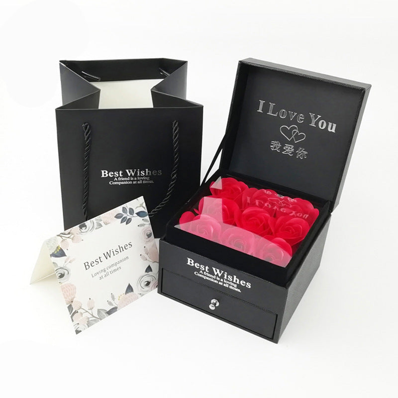 Eternal Rose jewellery gift box