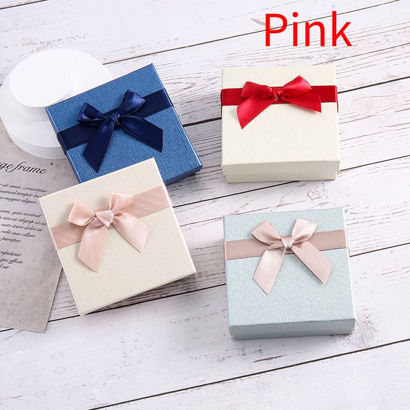 New Lenny Pattern Bow Jewellery gift Box