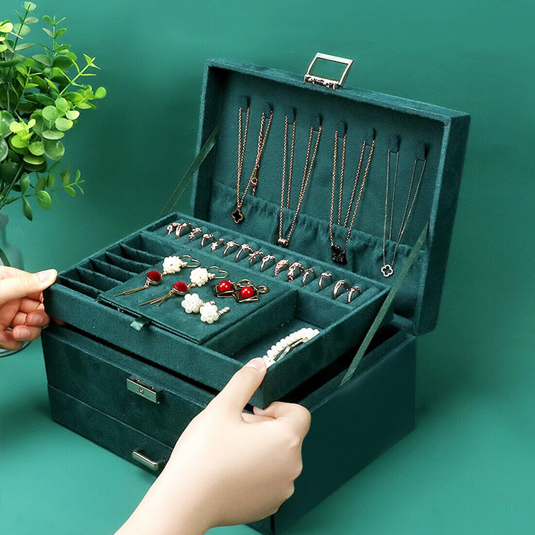 3 Layer Jewellery storage Box