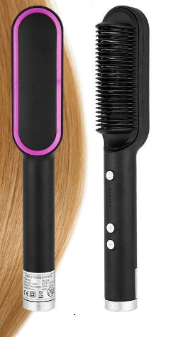 Electric Hair Straightener Hot Comb brush (anti-scalding)