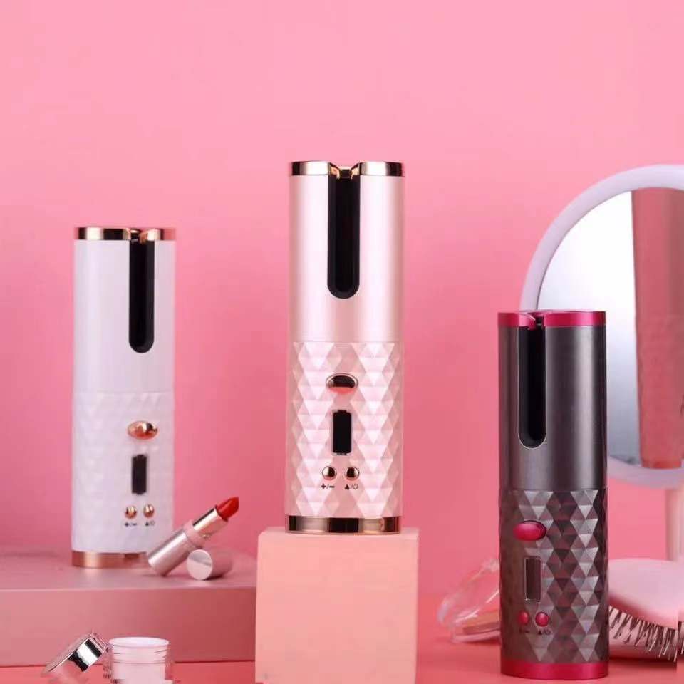 Wireless Hair Curler Portable