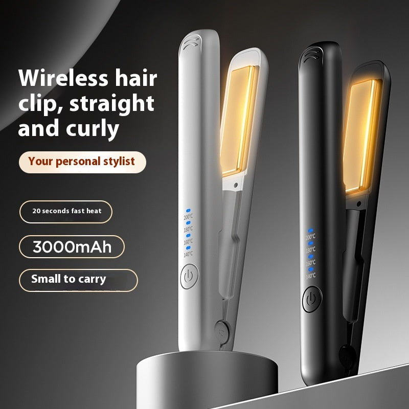 Wireless Hair Curler And Straightener (Dual-use)